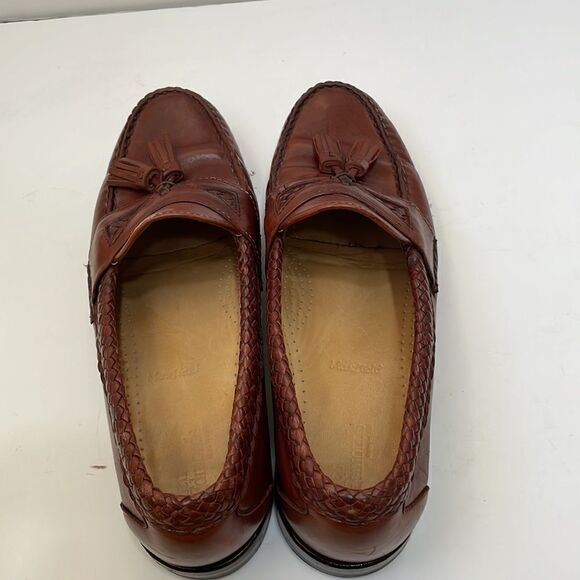 ALLEN EDMONDS MAXFIELD TASSEL‎ LOAFERS IN BROWN LEATHER main image 5